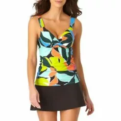 Anne Cole - Women's Twist Front Underwire Tankini Swim Top -Swimsuits Popular Store unnamed file 10026