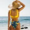 Women's Bikini Swimsuit Front Cross Lace Up Two Piece Bathing Suit - Cupshe -Swimsuits Popular Store unnamed file