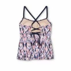 Women's Cross Back Tankini Top - Kona Sol™ Multi -Swimsuits Popular Store unnamed file 10134