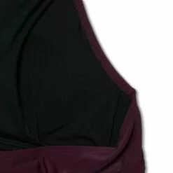Women's Post Mastectomy High Neck Tankini Top - Kona Sol™ Atlantic Burgundy -Swimsuits Popular Store unnamed file 10151