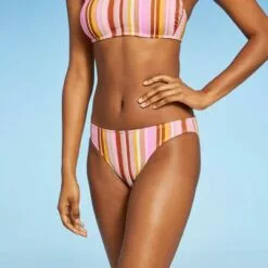 Juniors' Cheeky Bikini Bottom - Xhilaration™ Multi Stripe 20 Juniors' Cheeky Bikini Bottom - Xhilaration™ Multi Stripe -Swimsuits Popular Store unnamed file 1018
