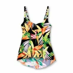 Women's High-Low Tankini Top - Kona Sol™ Multi -Swimsuits Popular Store unnamed file 10183
