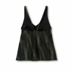 Women's V-Neck Tankini Top - All in Motion™ Olive Green & Black -Swimsuits Popular Store unnamed file 10198