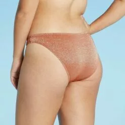 Juniors' Metallic Textured Cheeky Bikini Bottom - Xhilaration™ Black -Swimsuits Popular Store unnamed file 1025