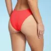 Women's V-Front Ribbed High Leg Extra Cheeky Bikini Bottom - Shade & Shore™ Coral 2 Women's V-Front Ribbed High Leg Extra Cheeky Bikini Bottom - Shade & Shore™ Coral -Swimsuits Popular Store unnamed file 1028