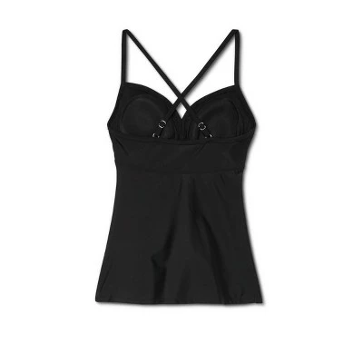 Isabel Maternity By Ingrid & Isabel Maternity Cross Drape X-Back Tankini Top - Isabel Maternity by Ingrid & Isabel™ Black XL 3 Isabel Maternity By Ingrid & Isabel Maternity Cross Drape X-Back Tankini Top - Isabel Maternity by Ingrid & Isabel™ Black XL