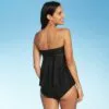 Maternity Crochet Bandeau Flyaway Tankini Top - Isabel Maternity by Ingrid & Isabel™ Black -Swimsuits Popular Store unnamed file 10309