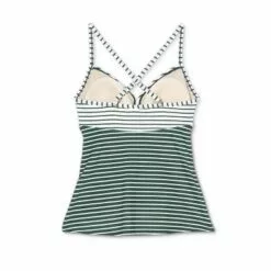 Cross Front Maternity Tankini Top - Isabel Maternity by Ingrid & Isabel™ Striped