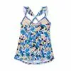 Scoop Neck Ruffle Strap Maternity Tankini Top - Isabel Maternity by Ingrid & Isabel™ Floral -Swimsuits Popular Store unnamed file 10476