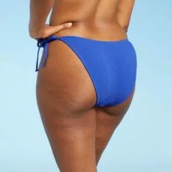 Juniors' Textured String V High Leg Scoop Bikini Bottom - Xhilaration™ Jade -Swimsuits Popular Store unnamed file 1054