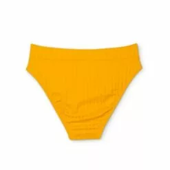 Juniors' Ribbed High Leg High Waist Bikini Bottom - Xhilaration™ Gold -Swimsuits Popular Store unnamed file 1096