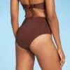 Women's Medium Coverage High Waist Bikini Bottom - Kona Sol™ Zest Orange -Swimsuits Popular Store unnamed file 1136