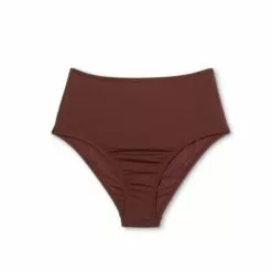 Women's Medium Coverage High Waist Bikini Bottom - Kona Sol™ Zest Orange -Swimsuits Popular Store unnamed file 1140