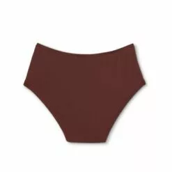 Women's Medium Coverage High Waist Bikini Bottom - Kona Sol™ Zest Orange -Swimsuits Popular Store unnamed file 1141