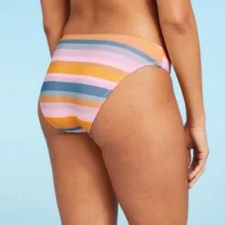 Women's Hipster Bikini Bottom - Shade & Shore™ Multi Stripe -Swimsuits Popular Store unnamed file 1167