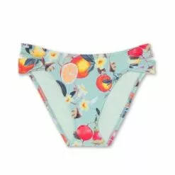 Women's Double Tab Medium Coverage Hipster Bikini Bottom - Kona Sol™ Sage Green -Swimsuits Popular Store unnamed file 1190