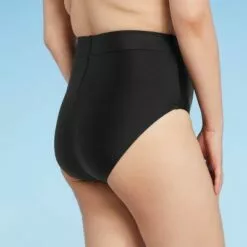 Women's High Waist Bikini Bottom with Tummy Control - Kona Sol™ Dark Green -Swimsuits Popular Store unnamed file 1219