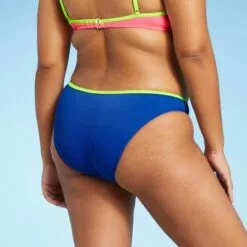 Juniors' Colorblock Cheeky Bikini Bottom - Xhilaration™ Multi Neons -Swimsuits Popular Store unnamed file 1247