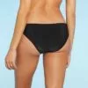 Women's Ribbed High Leg Extra Cheeky Bikini Bottom - Shade & Shore™ Black -Swimsuits Popular Store unnamed file 1272