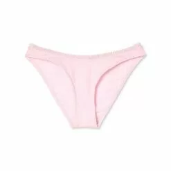 Juniors' Textured High Leg Scoop Bikini Bottom - Xhilaration™ Light Pink -Swimsuits Popular Store unnamed file 1327