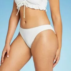 Juniors' Textured Cheeky Bikini Bottom - Xhilaration™ White 15 Juniors' Textured Cheeky Bikini Bottom - Xhilaration™ White -Swimsuits Popular Store unnamed file 1348