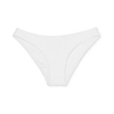 Juniors' Textured Cheeky Bikini Bottom - Xhilaration™ White 7 Juniors' Textured Cheeky Bikini Bottom - Xhilaration™ White - Image 5