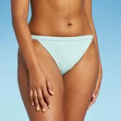 Juniors' Hipster Bikini Bottom - Xhilaration™ Mint Green Check -Swimsuits Popular Store unnamed file 1359