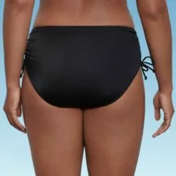 Women's Slimming Control Side-Tie Bikini Bottom - Beach Betty by Miracle Brands Blue