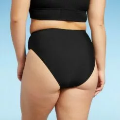 Women's High Leg Swim Bikini Briefs - Sea Angel Blue -Swimsuits Popular Store unnamed file 1501