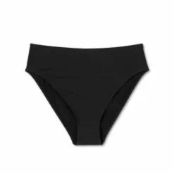 Women's High Leg Swim Bikini Briefs - Sea Angel Blue -Swimsuits Popular Store unnamed file 1502