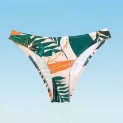 Women's Bright Leafy Bikini Bottom Swimsuit Low Waist Bathing Suit-Cupshe -Swimsuits Popular Store unnamed file 1518