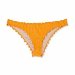 Women's Ribbed Ruffle High Leg Extra Cheeky Bikini Bottom - Shade & Shore™ Golden Yellow 17 Women's Ribbed Ruffle High Leg Extra Cheeky Bikini Bottom - Shade & Shore™ Golden Yellow -Swimsuits Popular Store unnamed file 1573