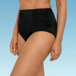 Women's Slimming Control Shirred High Waist Bikini Bottom - Beach Betty by Miracle Brands Blue 11 Women's Slimming Control Shirred High Waist Bikini Bottom - Beach Betty by Miracle Brands Blue -Swimsuits Popular Store unnamed file 1588