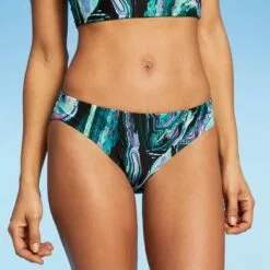 Women's Hipster Bikini Bottom - All in Motion™ Marble Print -Swimsuits Popular Store unnamed file 1603