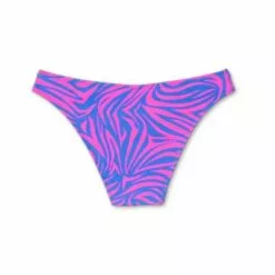 Juniors' Extra Cheeky Bikini Bottom - Xhilaration™ Pink/Blue Animal Print -Swimsuits Popular Store unnamed file 1672