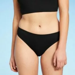 Women's Mid-Rise Ribbed Textured Bikini Bottom - Sea Angel Black 22 Women's Mid-Rise Ribbed Textured Bikini Bottom - Sea Angel Black -Swimsuits Popular Store unnamed file 1715