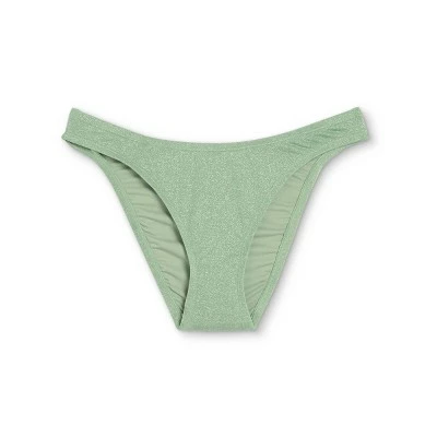 Women's Cheeky Bikini Bottom - Shade & Shore™ Basil Green 6 Women's Cheeky Bikini Bottom - Shade & Shore™ Basil Green - Image 4