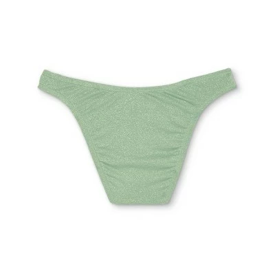 Women's Cheeky Bikini Bottom - Shade & Shore™ Basil Green 7 Women's Cheeky Bikini Bottom - Shade & Shore™ Basil Green - Image 5