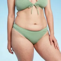 Women's Cheeky Bikini Bottom - Shade & Shore™ Basil Green 17 Women's Cheeky Bikini Bottom - Shade & Shore™ Basil Green -Swimsuits Popular Store unnamed file 1750