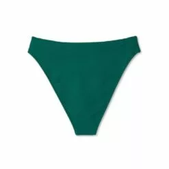 Women's Ribbed High Waist Extra High Leg Extra Cheeky Bikini Bottom - Shade & Shore™ Evergreen 18 Women's Ribbed High Waist Extra High Leg Extra Cheeky Bikini Bottom - Shade & Shore™ Evergreen -Swimsuits Popular Store unnamed file 1795