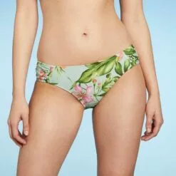 Women's Side Shirring Medium Coverage Hipster Bikini Bottom - Kona Sol™ Multi -Swimsuits Popular Store unnamed file 1887
