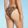 Women's High Leg Extra Cheeky Bikini Bottom - Shade & Shore™ Brown Animal Print -Swimsuits Popular Store unnamed file 1934