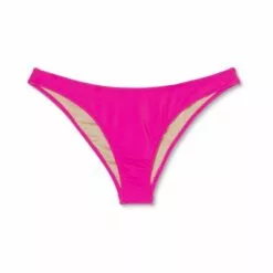 Women's High Leg Extra Cheeky Bikini Bottom - Shade & Shore™ Fuchsia Pink -Swimsuits Popular Store unnamed file 1949