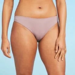 Women's Cheeky Bikini Bottom - Shade & Shore™ Mauve -Swimsuits Popular Store unnamed file 1958