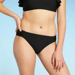 Women's Shirred Side Scoop Bikini Bottom - Sea Angel Black 23 Women's Shirred Side Scoop Bikini Bottom - Sea Angel Black -Swimsuits Popular Store unnamed file 1994