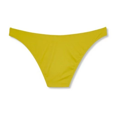 Women's V-Front High Leg Extra Cheeky Bikini Bottom - Shade & Shore™ Chartreuse 8 Women's V-Front High Leg Extra Cheeky Bikini Bottom - Shade & Shore™ Chartreuse - Image 6