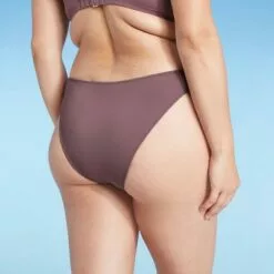 Women's V-Front High Leg Extra Cheeky Bikini Bottom - Shade & Shore™ Dusk Purple -Swimsuits Popular Store unnamed file 2020