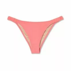 Women's Cinch Tab High Leg Extra Cheeky Bikini Bottom - Shade & Shore™ Guava Pink -Swimsuits Popular Store unnamed file 2032