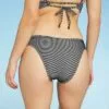 Women's Textured Cheeky Bikini Bottom - Shade & Shore™ Black/White Stripe 1 Women's Textured Cheeky Bikini Bottom - Shade & Shore™ Black/White Stripe -Swimsuits Popular Store unnamed file 2062