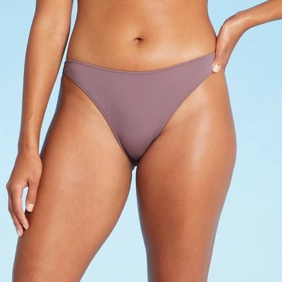 Women's High Leg Extra Cheeky Bikini Bottom - Shade & Shore™ Dusk 5 Women's High Leg Extra Cheeky Bikini Bottom - Shade & Shore™ Dusk - Image 3